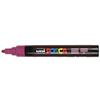 Marqueur - POSCA - PC5M REFR - Lot de 6 - Couleur Framboise - Pointe conique moyenne