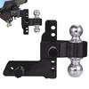 Trailer Hitch Truck Hitch With 6-Inch Drop/Rise Towing Hitch With Anti-Theft Pins Lock For Truck Trailer