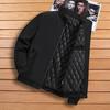 Мужская теплая куртка, утолщенная теплая повседневная куртка, свободная куртка больших размеров