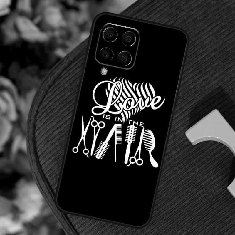 Hair Stylist Hairdresser For Samsung Galaxy M32 M52 M12 M55 M15 M13 M23 M33 M53 M20 M21 M51 M34 M54 M30s M31s Case