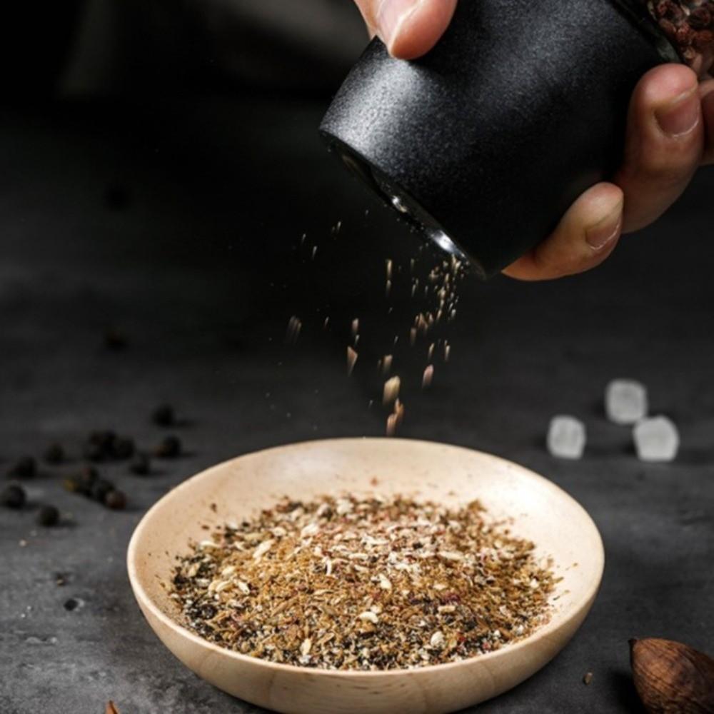 Glass Body Pepper Grinder Large Capacity Handheld Pepper Mill Mini Spice Mill Kitchen Mill