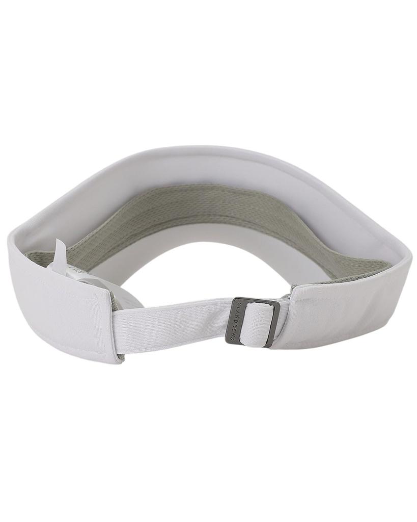 Унисекс Технологичный козырек быстросохнущая УФ защита Гольф шляпа FR [St. Эндрюс] (влагоотводящий, сохнущий, защита) // 042-5187502 030_Белый