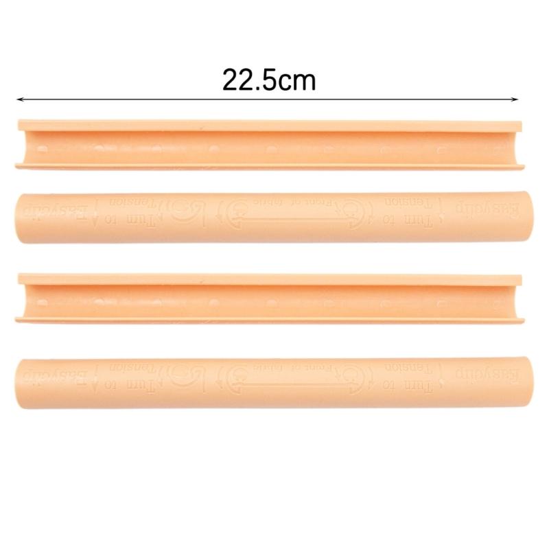 Портативная рама для вышивания с пластиковым и металлическим зажимом для ткани, регулируемый зажим для вышивания на раме для рукоделия