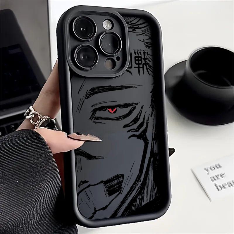 Чехол для телефона Аниме Jujutsu Kaisen Для vivo Y28 Y03 Y17s Y19s Y100 Y78 Y36 Y27 Y16 Y77 Y75 Y35 Y22s Y02 Y72 Y76 4G 5G