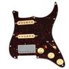 Musiclily Pro HSS ST Pickguard with Artec Alnico 5 Pickup Set for Stratocaster Electric Tortoiseshell Pickup Set Pre-wired Guitar, 4-Piece