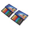 24Pcs Oil Pastels Soft Texture Vibrant Colors Safe Box Packed Artist Grade Oil Crayons for Stencilin