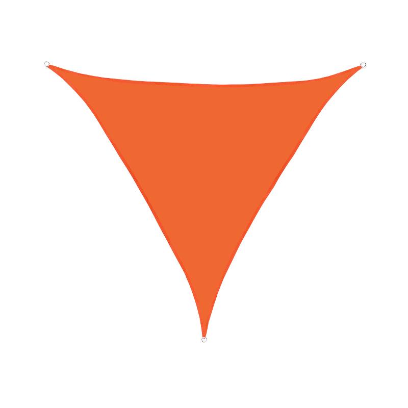 3x3x3 м водонепроницаемый устойчивый к УФ-излучению треугольный солнцезащитный парус для сада, бассейна или двора