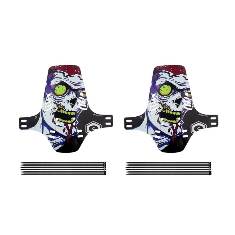2pcs Mountain Bike Mudguards Cycling Splashes Mud Guards Durability Mudguards  for Smooth Cycling