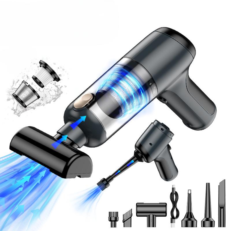Беспроводной ручной пылесос с бесщеточным двигателем 12000 Па, подходит для дома, автомобиля, офиса и домашних животных