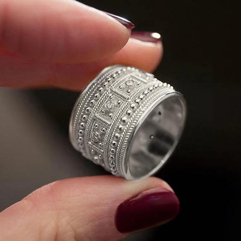 Роскошные Блестящие Кольца для Женщин Золотого Цвета Роскошные Аксессуары с Блестящим Кубическим Цирконием Шикарные Свадебные Свадебные Украшения Горячие