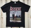 ACCEPT ACCEPT 1979 ФУТБОЛКА  Тарифы ВКЛЮЧЕНЫ Унисекс Футболка