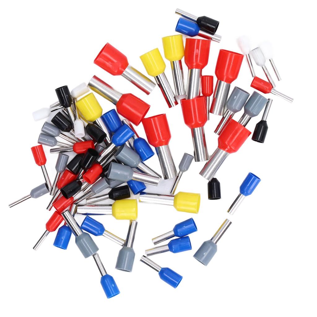 1800Pcs Box Electrical Wire Connectors 8 Types Adjustable Wire Crimp Terminals Ferrule Crimping Tool Kit for Car Home