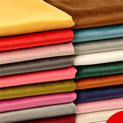 Ткань постельное белье DIY толстый плюшевый бархат ткань матовый золотой бархат диван занавеска