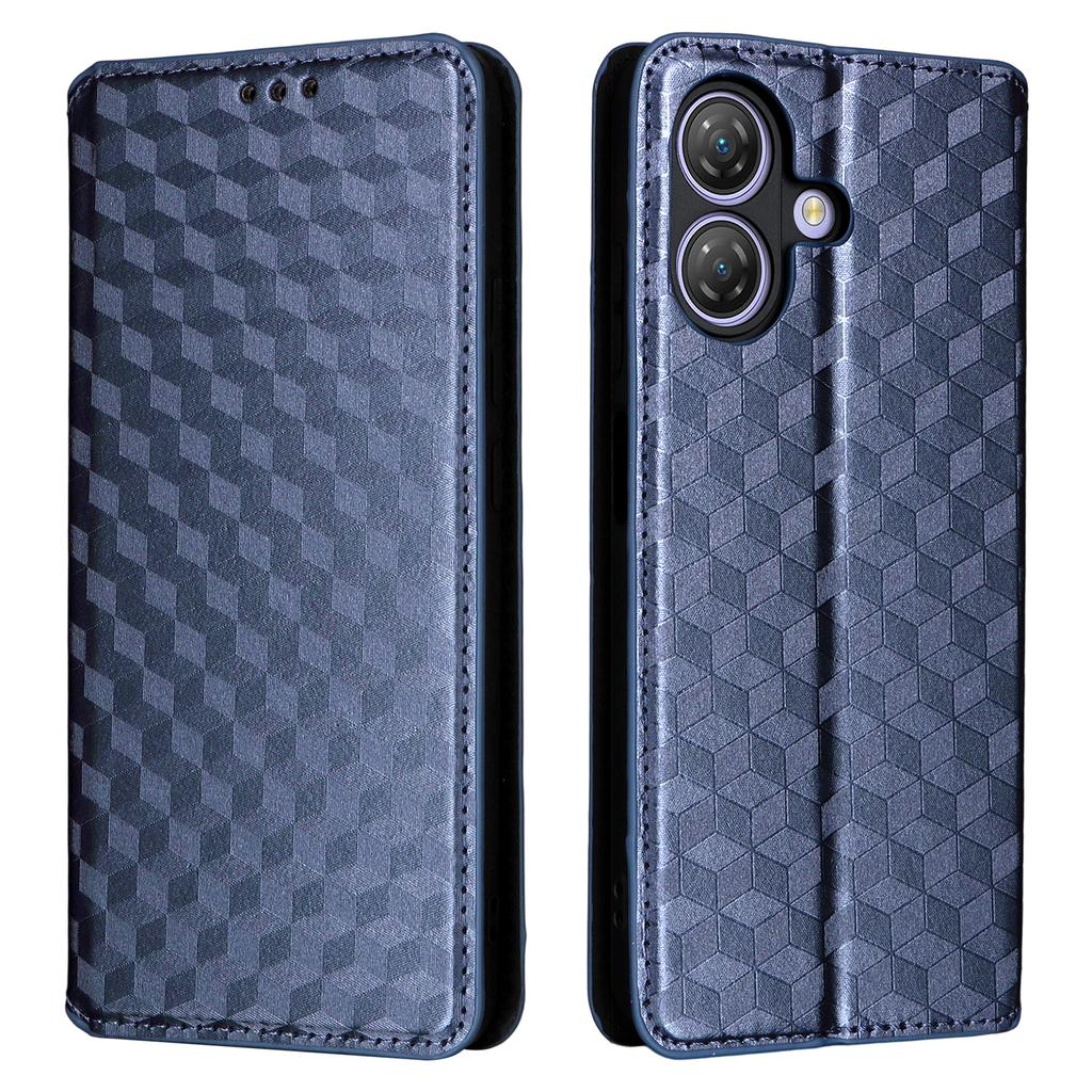 Для Ulefone Note 21 Чехол Кошелек Ромбовидный Тисненый Кожаный Чехол для Телефона