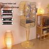 Golden Luxury Bird Villa: Parrot & Cockatiel Floor-Standing Birdcage