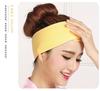 Резинки для волос женские спа-повязки на голову впитывающие эластичные с волшебными пряжками для ванны, макияжа