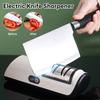 Electric Knife Sharpener Automatic USB Rechargable Kitchen Knives Scissor Sharpener Household Grinder Professional Kitchen Tools