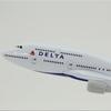 Масштабная модель самолета 20 см Металлический сплав Для модели Delta Aviation 747 B747 Модель самолета Статическое украшение Самолет