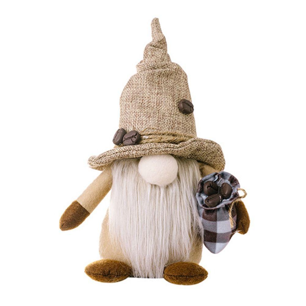 Long-Beard Gnome Plush Doll Elf Faceless Doll Toy Stuffed Doll Xmas Decor
