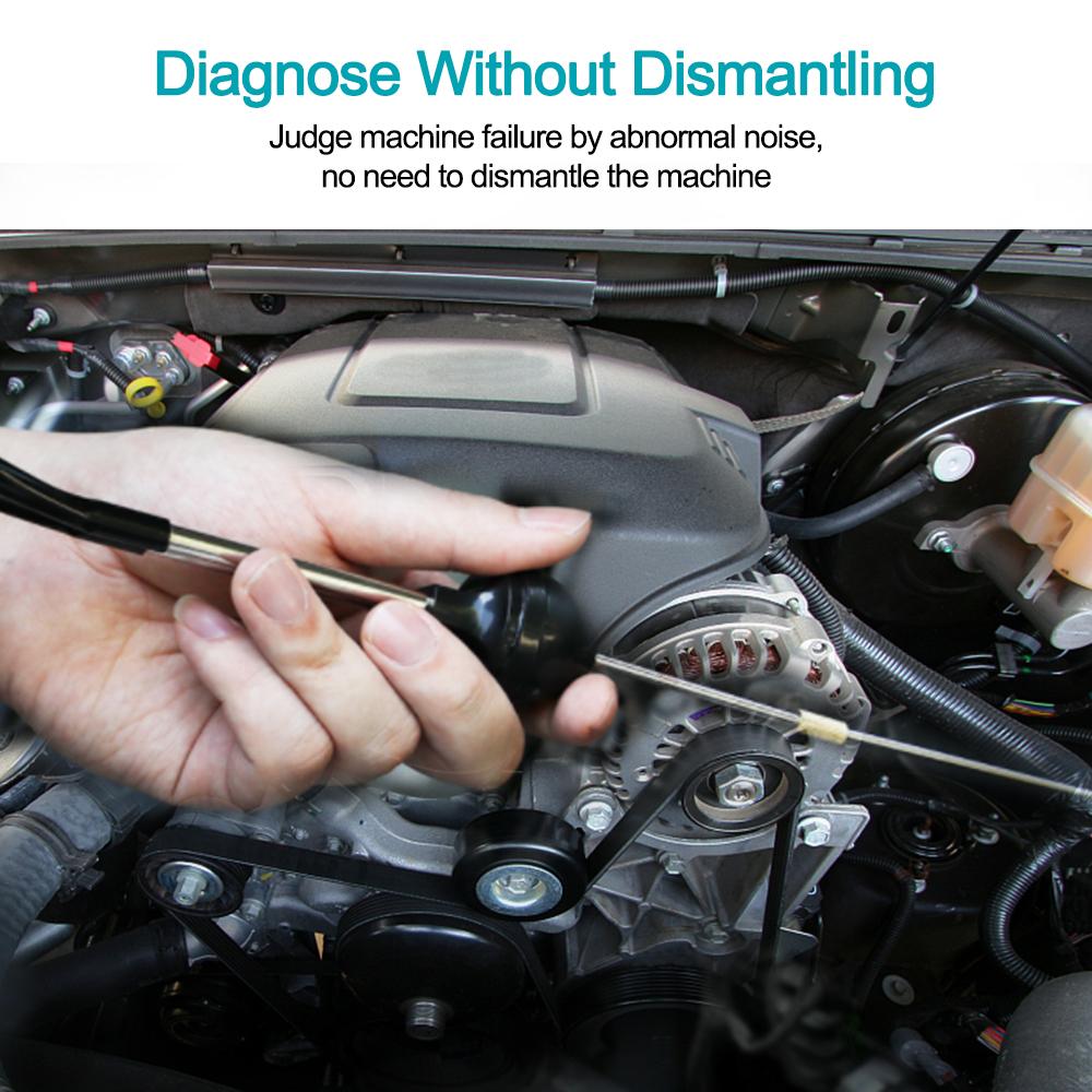 Car Engine Block Diagnostic Tool Engine Analyzer Mechanics Cylinder Stethoscope