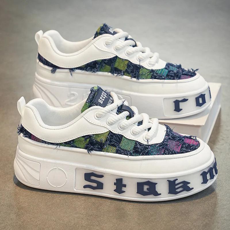 Новые мужские дизайнерские модные дышащие спортивные кроссовки для увеличения роста, легкие и удобные мужские туфли 39-44