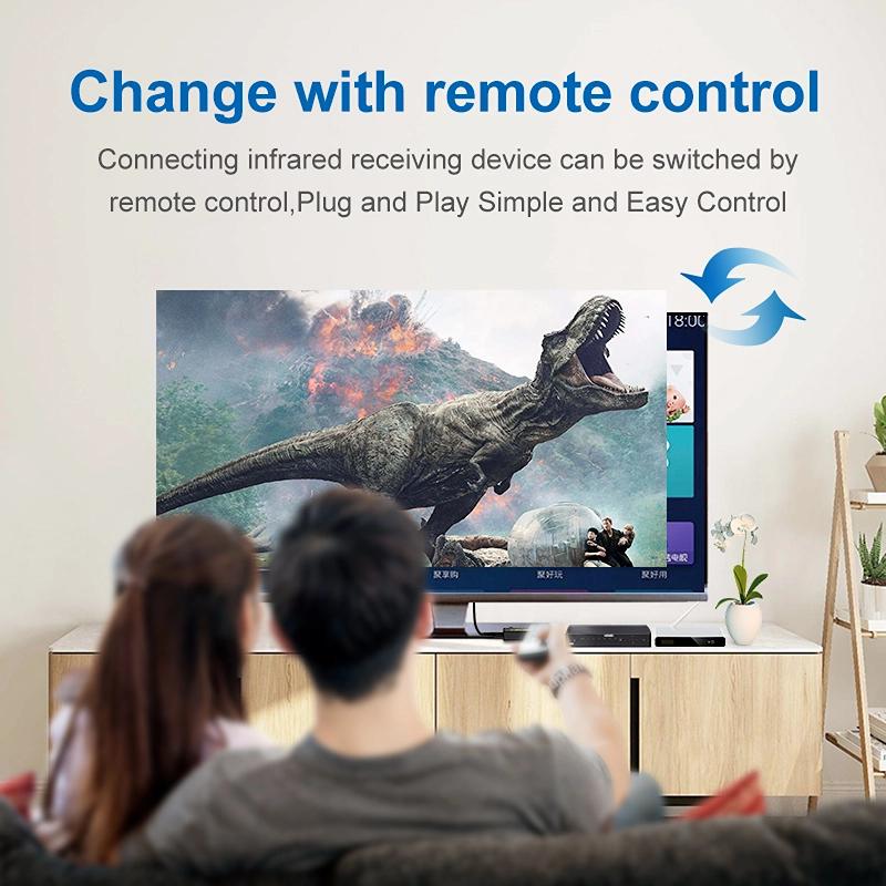 4K HDMI-переключатель 5 в 1 Out HDMI-совместимый адаптер-сплиттер-переключатель HD-MI Селектор Адаптер видеоприставки с ИК-пультом дистанционного управления для ПК HDTV DVD PS4