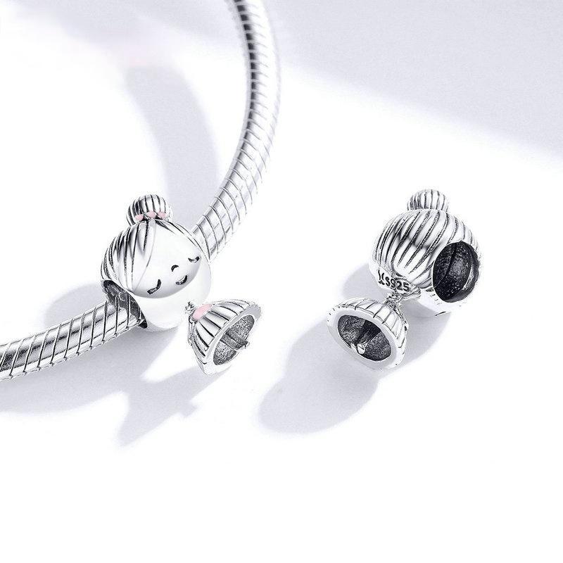 Pendant for Boys and Girls Bracelet Metal Beads Valentine's Day Gift MIT