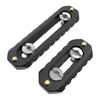 Mini Alloy Rail Anti Off Quick Release Rail with 1/4in Screws Safety Pins for Handle Camera Cage Field