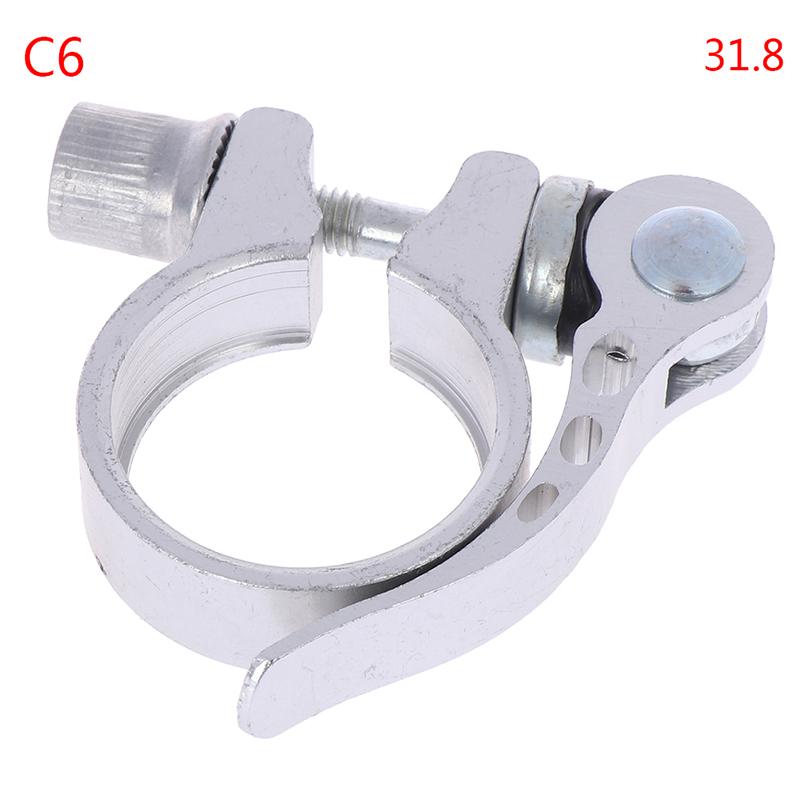 25.4-34.9Mm Aluminum Bike Bicycle Seatpost Clamp Quick Release Seat Post