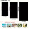 Coastal Striped Beach Towel Patterned Sunscreen And Windproof Suitable For Swimming Pool Camping Travel Blanket
