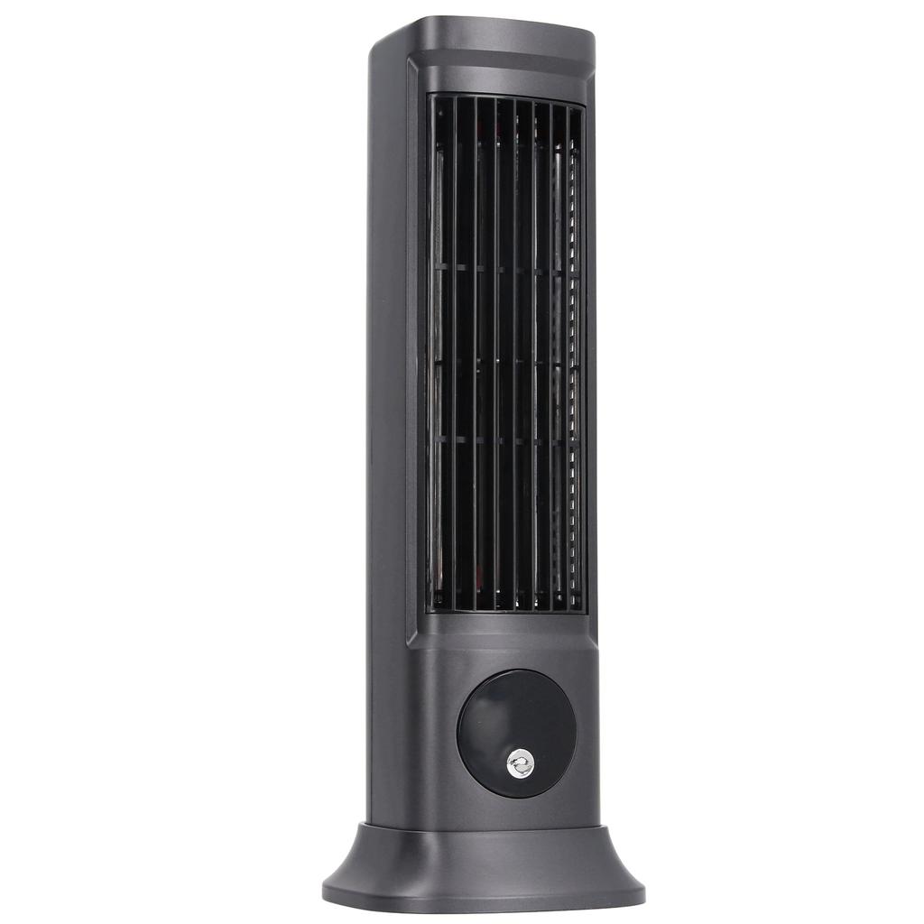 Desktop Tower Fan Professional Efficient Quiet 3 Levels Adjustable Bladeless Desk Fan for Bedroom