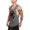 Muscleguys Brand Muscle Vest Bodybuilding Stringer Tank Top Men Summer Fitness Mens Clothing No Pain No Gain Sleeveless T Shirt Singlets