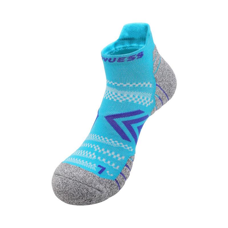 Professional Running Socks Men's and Women's Short Socks Breathable Towel Bottom Cycling Sports Socks Badminton Socks Summer