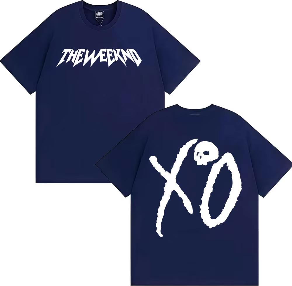 The Weeknd XO After Hours Til Dawn Принт Мерч 2026 Футболка Хлопок Унисекс Одежда Женская Летняя Футболка Y2k Повседневная Футболка для Фанатов