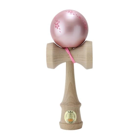 Yamagata Kobo Ozora Sakura Kendama, Certified by the Japan Kendama Association, Competition Kendama (Sakura Pink)