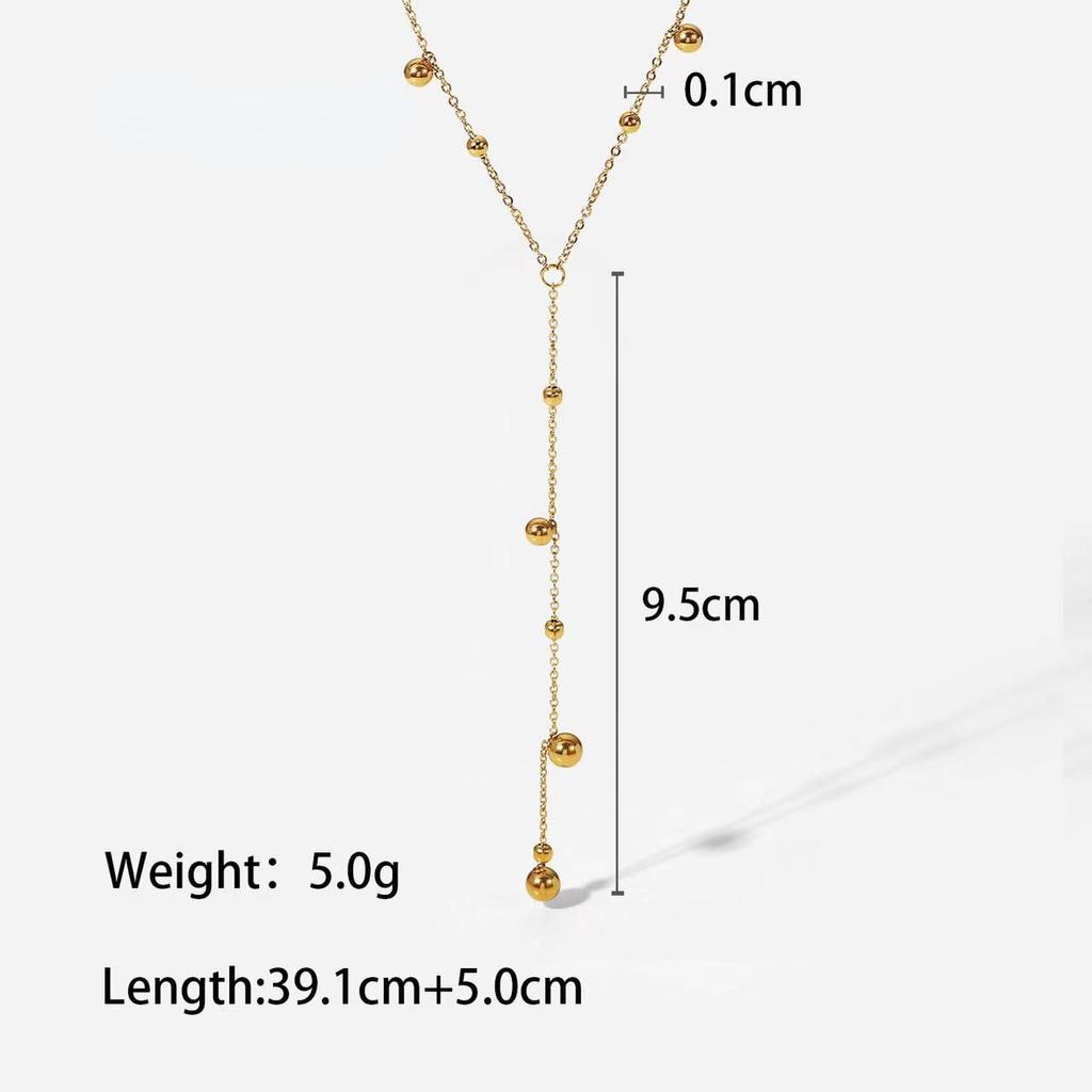 Womens Ladies Gift Boho Tassel Pendant Versatile Long Chain Jumper Necklace Jewellery Gift Golden Pentagram Multiple Women's Fashion Layered Necklace