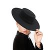 Шляпа Федора с широкими полями 8,5 см – Классический британский стиль, Женская модная фетровая шляпа для осени-зимы (Церковь/Свадьба/Джаз)