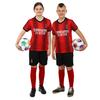 Kids/youth soccer football jersey and shorts  AC Milan CO-6263