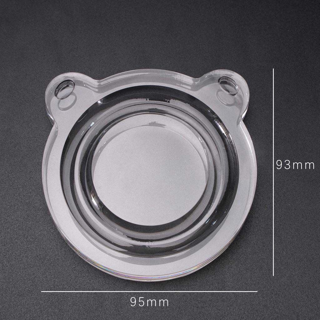 Transparent Acrylic Prop Display U-shape Bear Tool Long Bead Plate Prop