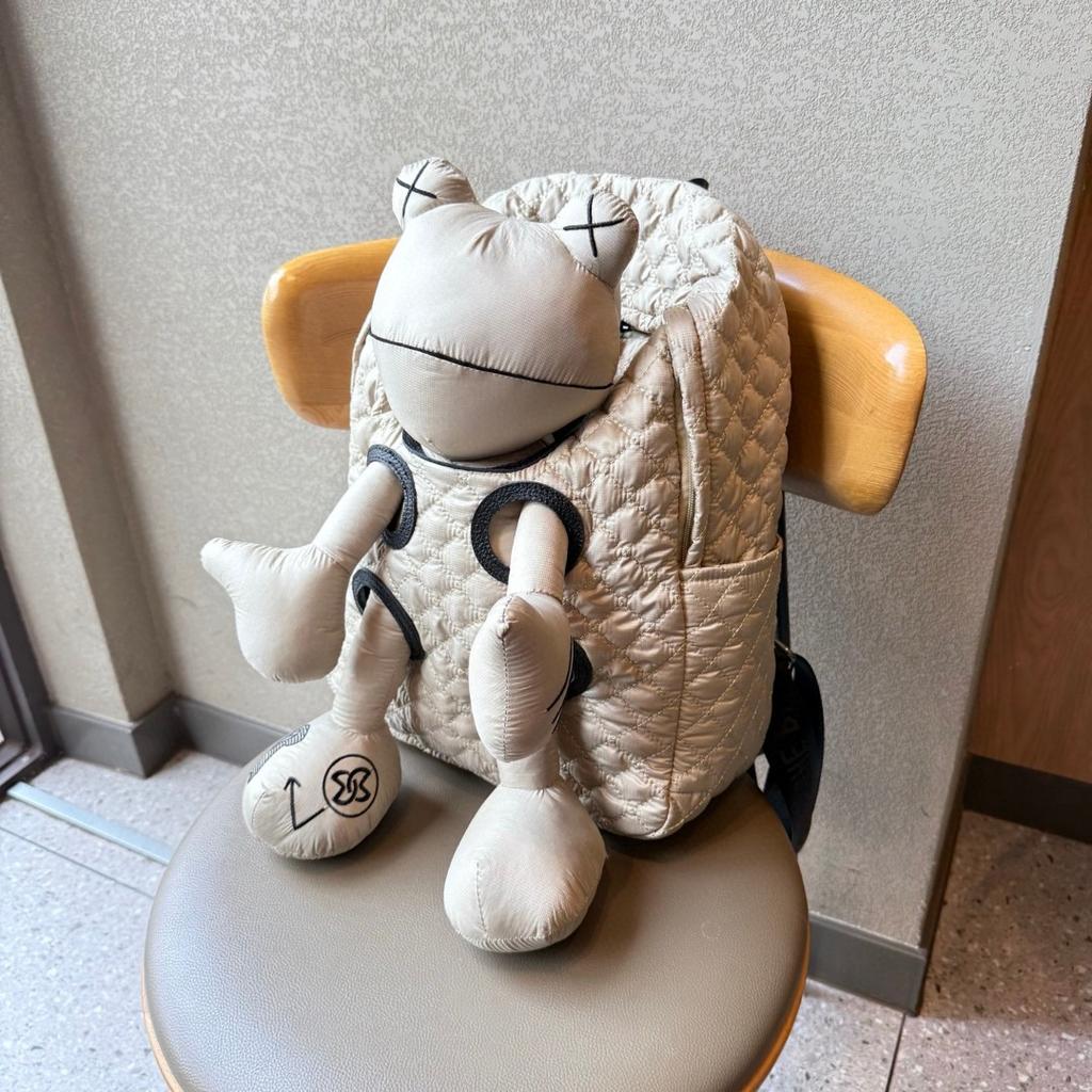 Рюкзак Женская Сумка Мультфильм Маленький Монстр Студенческий Рюкзак Рюкзак Повседневная Сумка