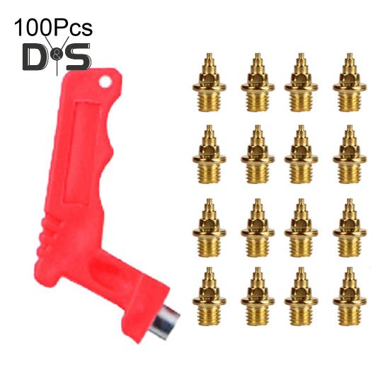 100 шт. шипов для беговых лыж из углеродистой стали, шипы для беговых и кроссовых кроссовок с ключом для шипов для спринтерских спортивных кроссовок