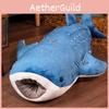 Large Blue Whale Plush Toy Super Soft Stuffed Animal For Children Cartoon Shark Whale Cushion
