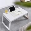 Adjustable Bed Stand Holder, Drawer Serving Tray, Portable Laptop Table, Desk for Floor