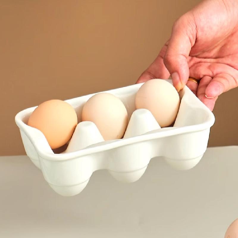 Европейский керамический поднос для яиц, пасхальный ресторан, тарелка для яиц, креативный высококачественный поднос для завтрака в западном стиле, поднос для хранения яиц в холодильнике