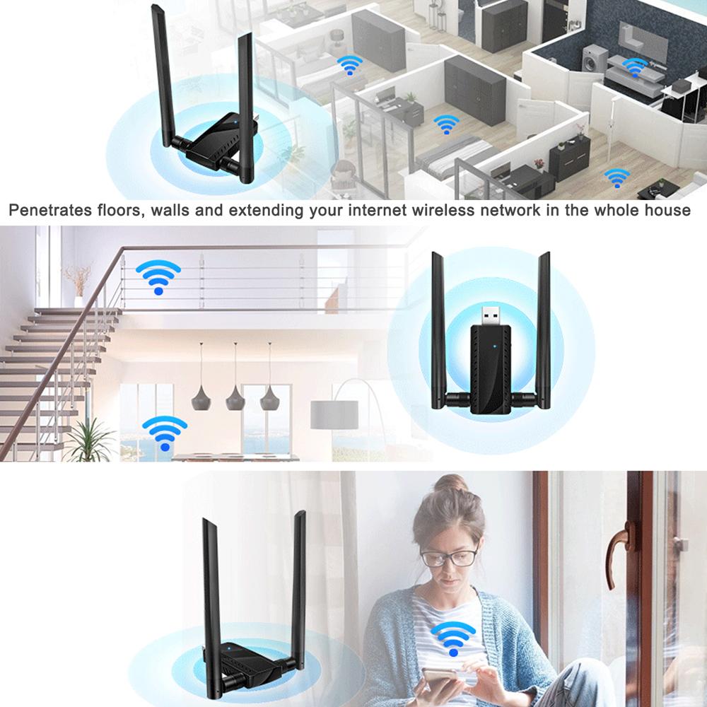 USB 300Mbps 2.4G Wireless Repeaters WIFI Expander Signals Boosters Enhancer Home Indoor Wireless