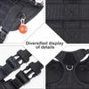 Tactical Dog Harness Military Pet German Shepherd Pet Training Vest Adjustable Dog Harness for Small Medium Large Dogs