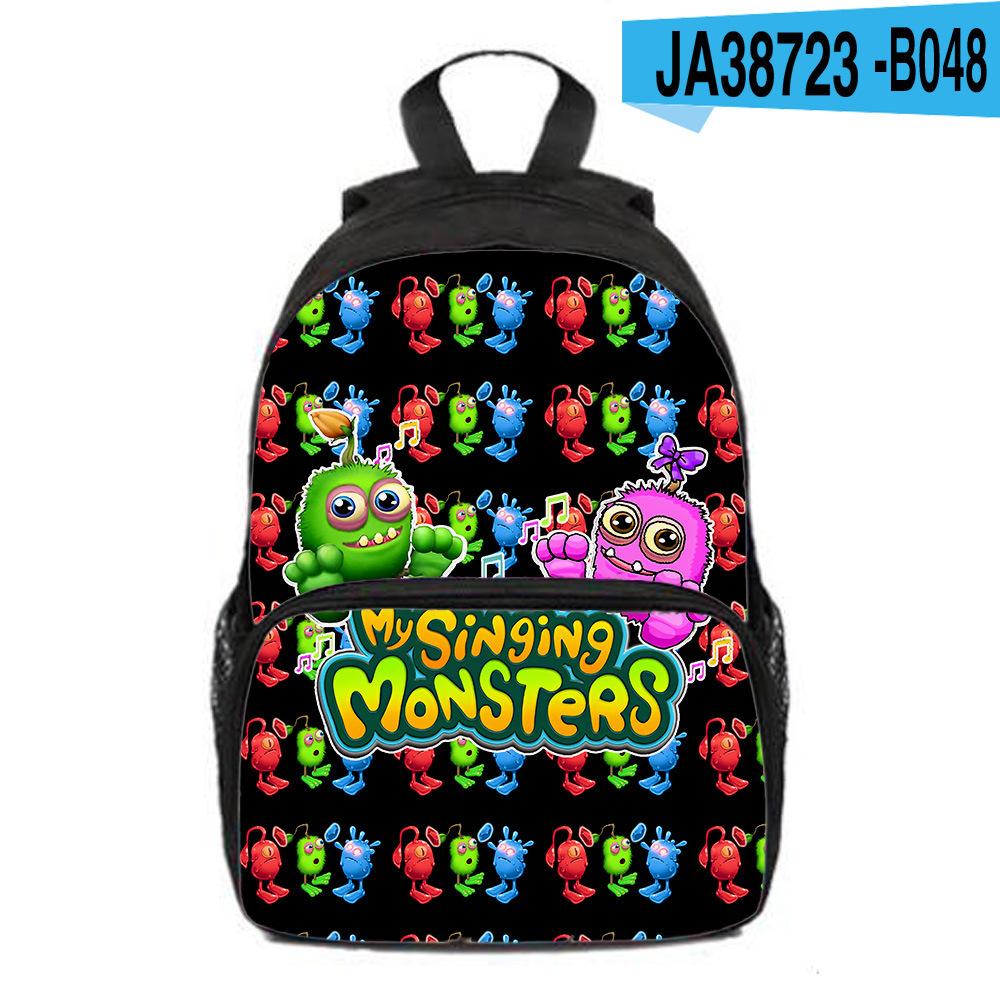 Детский рюкзак для начальной школы и детского сада, новый рюкзак My Singing Monsters 'Monster Concert', Рюкзак в подарок