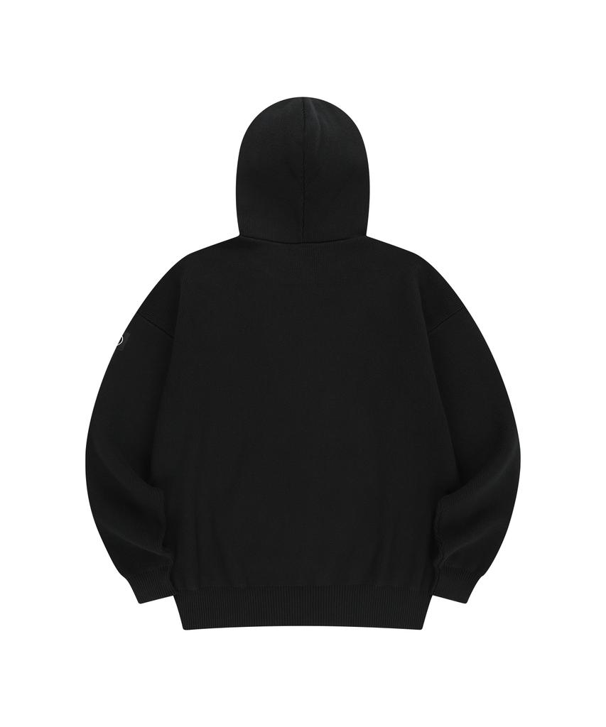 SPERRY Loose Fit Knit Hoodie_Black [Sprn_1001]