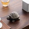 Retro Tortoise Ashtray Ceramic Turtle Ashtray with Lid Chinese Artistic Ashtray for Home Office Living Room Decoration