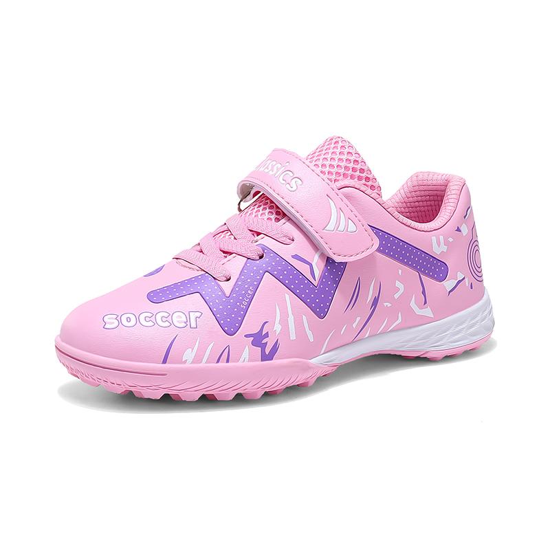 Professional Children Football Shoes Resistant Comfortable Soccer Shoes Wear Sneaker Sports Studded Boy Outdoor Football Boots